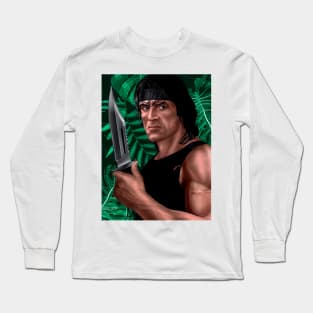 First Blood Rambo Long Sleeve T-Shirt